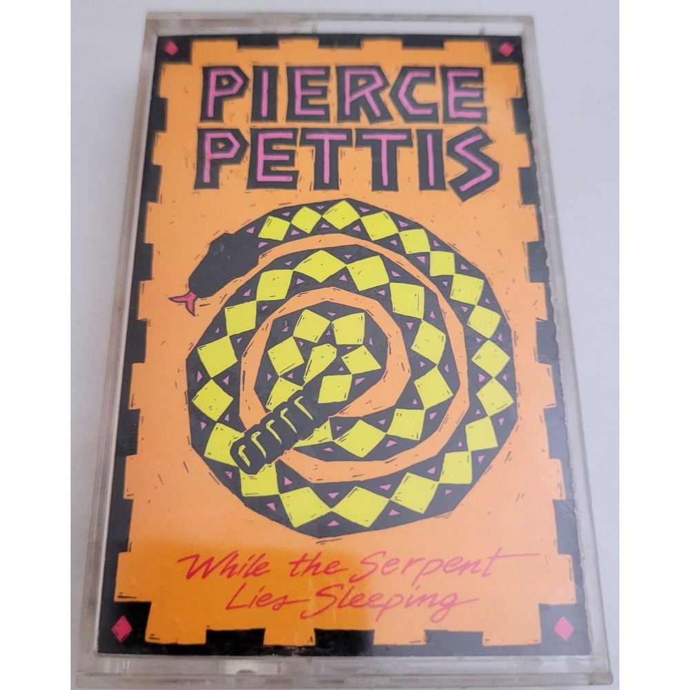 Pierce Pettis While the Serpent Lies Sleeping Cassette Tape 1989 Folk‎ VTG